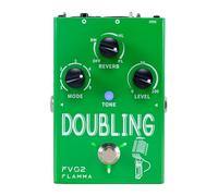 FLAMMA FV02 Processeur vocal Pédale d'effets de doublage Voix Dupliquer les effets vocaux Stompbox Amplificateur de micro avec effets de chorus de réverbération Prend en charge plusieurs modes vocaux