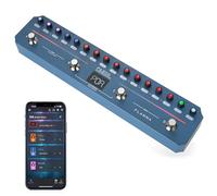 FLAMMA Processeur multi-effets intelligent FG200 avec modèles 52 AMP 5 modèles BOOST 16 simulations CAB 7 modules effets 9 emplacements IR 40 préréglages 40 styles rythmiques Support APP OTG