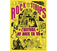 FLAMMARION Rock strips - L'histoire du rock en BD