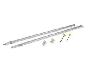 Flamme 0653701 Kit Palerie et Poles pour Door Rear Cover Ducato eVw T5