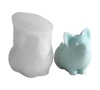 Flamme de chien en silicone faisant un ensemble d ’ artisanat construit à la main pour les entreprises artisanales de savon et de cire de bougie