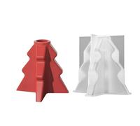 Flamme de vacances en silicone de qualité alimentaire avec plan amovible pour un démoulage facile et une réutilisation
