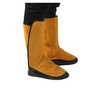Flamme en cuir allégeur de soudage de sécurité Boot de sécurité Soudage en cuir Protection d'incendie LEGGINGS DES LEGGES SOUDER