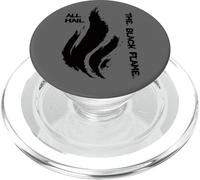 Flamme Noire Feu intérieur Conscient de soi Païen Liberté PopSockets PopGrip pour MagSafe