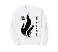 Flamme Noire Feu intérieur Conscient de soi Païen Liberté Sweatshirt