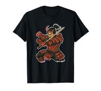 Flamme Samourai Epic Fire Warrior T-Shirt