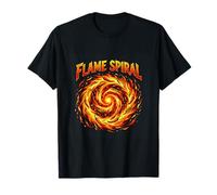 Flamme Spirale Chili Fire Energy Design T-Shirt