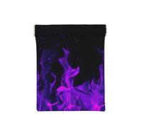 Flamme Violette, Sac de Rangement pour Femmes, Portefeuille supérieur à Presser, Petit Porte-Monnaie, Pochette de Changement