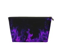 Flamme Violette, Trousse de Maquillage Trousse à cosmétiques Trousse de Toilette de Voyage Portable Pochette de Toilette