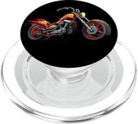 Flammes de Moto pour Les Amateurs de vélos PopSockets PopGrip pour MagSafe
