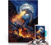 Flammes du Destin Puzzle 1000 pièces pour Adultes Jouet éducatif intellectuel décompressant Améliorer la mémoire 38x26cm