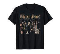 Flammes Officielles Bon Jovi T-Shirt, Homme, Noir, L