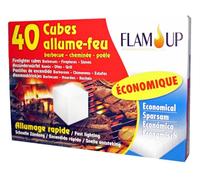 Flam'Up 0600 Allume-feu économique 40 Cubes