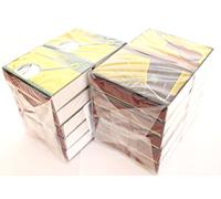 Flam'Up Lot de 10 Paquets allumettes sûreté de 40 pcs Barbecue, Cuisine, Camping Motifs aléatoire