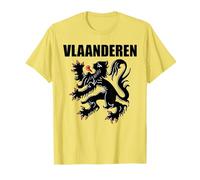 Flanders Belgium Tees Flemish Lion Souvenir Vlaanderen Dutch T-Shirt