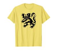 Flandre Belgique Drapeau Flamand Lion Bruxelles T-Shirt