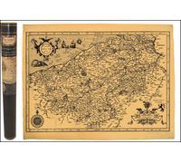 Flandre en 1592 58,5 cm x 42 cm - - Collectif - Antica - Atlas / carte