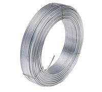 Flandria Fil de Tension Acier Galvanisé Ø 2.4 mm x 100 m - pour Fixation et Réparation de clôtures, grillages, treillage et usages extérieurs