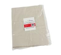 Flanelle de coton bio (0,9 m, prédécoupée), couleur ivoire naturelle non blanchie, 152,4 cm de large, certifié GOTS, 100 % coton bio naturel, poids moyen, 133,2 g par mètre carré