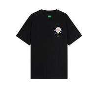 Flâneur - Aéronautique T-Shirt - Homme - Tops - Noir - Taille: S