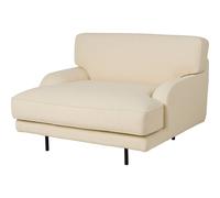 Flaneur Fauteuil Noir/ Bouclé 001