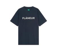 Flâneur - T-shirt à logo imprimé - Homme - Tops - Bleu - Taille: L