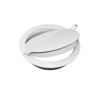 Flange/adaptateur de raccordement mural 150mm compatible avec/pièce de rechange pour DeLonghi 5315110071