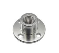 Flange Coupling M6 M8 Nut Inner Diameter 6MM Or 8MM For The Threaded Shaft Of The Motor(A M6)(A M8)