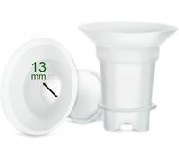 Flange Inserts Compatible With Freemie Flanges (13mm); Freemie Collection Cup Inserts,24mm Willow Cup,Compatible With 24mm Wearable Cups (S9,10,12)