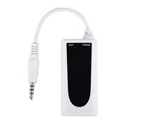 Flanger FC -21 E -Gitarren -Bass-Konverter - Affectez les Effets Sonores - pour IOS et Android - Accessoire Utile pour les Guitaristes - Blanc - Blanc