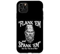 Flank Em Spank Em Sun Tzu Dire Drôle Meme Hommes Femmes Enfants Coque pour iPhone 11 Pro Max