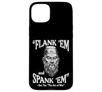 Flank Em Spank Em Sun Tzu Dire Drôle Meme Hommes Femmes Enfants Coque pour iPhone 15 Plus