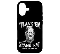 Flank Em Spank Em Sun Tzu Dire Drôle Meme Hommes Femmes Enfants Coque pour iPhone 17