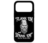 Flank Em Spank Em Sun Tzu Dire Drôle Meme Hommes Femmes Enfants Coque pour iPhone 17 Pro Max