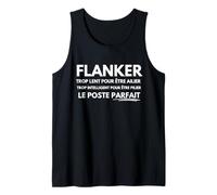 Flanker Le Poste Parfait du Rugby Débardeur