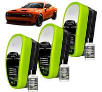 Flanora Glass Cleaner, Flanora Automotive Oil Film Cleaning Brush, Clearvision Car Windshield Cleaner for Car Window, Prevents Rain and Fog, Say Goodbye to Foggy, Dirty Glass Forever (3PCS)