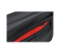 Flap-over business laptop briefcase - Sacoche pour ordinateur portable - 15.6" - noir