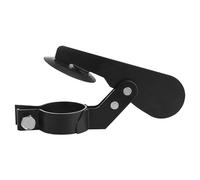 Flap Scarico Trattore Anti-Pioggia 20 x 6,3 x 8 cm Copertura Acciaio Carbonio Nero, Protezione Umidità Veicoli, Multiuso, Resistente Esterni, per Macchinari Costruzione, Sicurezza All'Aperto