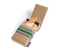 FLAPCASE N°1 Chroma•Edition Polo - Premium Design Porte-Cigarettes, Combinaisons de Couleurs captivant, très branché, Fait à la Main en Autriche, Plus Haute qualité, étui à 20 Cigarettes Standard