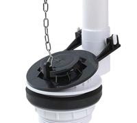 Flāpper Abattant de toilette, en ABS, 5,8 cm, pour économie d'eau, sceau durable, installation facile, pour salle de bain, spot publicitaire, personnes âgées