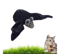 Flapping Bird Cat Toy (No Flying), Birds Cat Toy Flapping Wings, Lifelike Chirp Tweet, Touch Activated Kitten Plaything , Rechargeable/Battery,Flying Bird Toys for Indoor Cats (Rechargeable A)