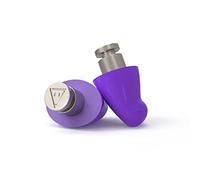 Flare Earshade Pro - Bouchons d'oreille - Block Sound - Titane aérospatial et mousse à mémoire de forme super douce - Violet