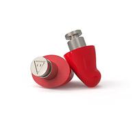 Flare Earshade Pro - Bouchons d'oreille - Block Sound - Titane aérospatial et mousse à mémoire de forme super douce - Rouge