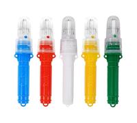 Flare LED pour la Navigation de Plaisance et Pêche - Balise de Sécurité, Fusée Électronique de Détresse avec Kit de Signal Jour et Nuit pour Bateau