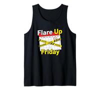 Flare Up Sun LUN Mar Mer Jeu Ven Sam Vendredi Douleur Chronique Débardeur