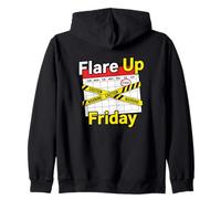 Flare Up Sun LUN Mar Mer Jeu Ven Sam Vendredi Douleur Chronique Sweat à Capuche