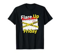 Flare Up Sun LUN Mar Mer Jeu Ven Sam Vendredi Douleur Chronique T-Shirt