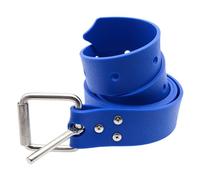 Flaroey 1. Ceinture de poids réglable en silicone pour plongée sous-marine, bloc de plomb, charge portante, accessoires d'équipement de plongée bleu