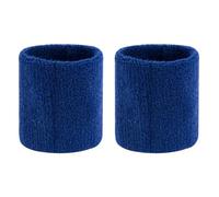 Flaroey 1 Paire de Bracelets de Sport pour Poignet, Bandeau de Transpiration, Bracelet Élastique pour et Femmes, Tennis, Bleu