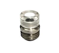 Flaroey 1 pièce intégrée pour enlever rapidement l'embouchure large 1,24 cm haute efficacité et économie d'énergie transparent